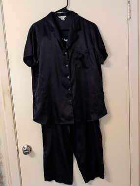 Liz Claiborne Navy Blue Pajama Set, XL